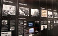 Timeline of Jewish events in Germany leading up to WWII at Jewish Museum Berlin. Berlin, Germany.