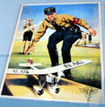 Poster for Nazi Youth flying club at German Museum of Technology. Berlin, Germany