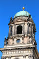Side tower of Berlin Cathedral. Berlin, Germany.