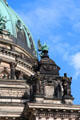St. Peter & apostle beside dome at Berlin Cathedral. Berlin, Germany.