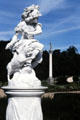 Sculptures in gardens at Sanssouci Park. Potsdam, Germany.