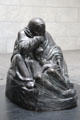 Mother with her dead son memorial sculpture by Käthe Kollwitz at Neue Wache. Berlin, Germany.