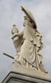 Athena Protects Young Hero sculpture by Gustav Blaeser atop Schloss bridge. Berlin, Germany.