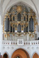 Organ at St. Mary's Church. Berlin, Germany.