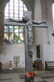 Crucifix in St. Nicholas Church. Greifswald, Germany.