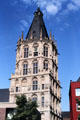 Tower of Historic City Hall. Köln, Germany.