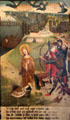 Martyrdom of St. Cordula painting from Köln at Wallraf-Richartz Museum. Köln, Germany.