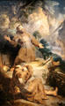 Stigmatization of St. Francis painting by Paul Rubens & his studio at Wallraf-Richartz Museum. Köln, Germany.