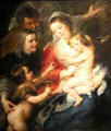 Holy Family, Sts. Elizabeth & St. John the Baptist painting by Peter Paul Rubens at Wallraf-Richartz Museum. Köln, Germany.