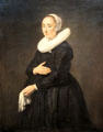 Portrait of a Wife, paired with her husband by Frans Hals at Wallraf-Richartz Museum. Köln, Germany.