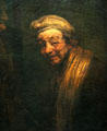 Self-Portrait by Rembrandt van Rijn at Wallraf-Richartz Museum. Köln, Germany.