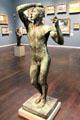 The Iron Age bronze sculpture first life size figure by Auguste Rodin at Wallraf-Richartz Museum. Köln, Germany.