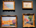 Impressionist paintings by Paul Signac, Théo van Rysselberghe & Francis Picabia at Wallraf-Richartz Museum. Köln, Germany.