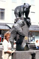 Bear Fountain by Hans Scherl. Bernkastel-Kues, Germany.
