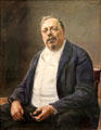 Baron Alfred von Berger portrait by Max Liebermann at Hamburg Fine Arts Museum. Hamburg, Germany.