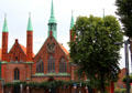 Medieval Holy Spirit Hospital now part museum & events venue. Lübeck, Germany.