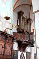Organ at St. Jacob's Church. Lübeck, Germany.
