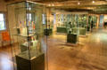 Historic glass gallery at Cultural History Museum. Rostock, Germany.