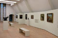 Painting gallery at Cultural History Museum. Rostock, Germany.