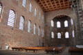 Vast interior of Constantine Basilica where the Emperor greeted his subjects. Trier, Germany.