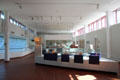 Exhibit space at Trier Archaeological Museum. Trier, Germany.