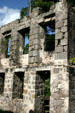 Ruins of officers' quarters at Cabrits National Park. Dominica.