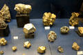 Pyrite samples at Kingdom of Crystals Museum. Munich, Germany.