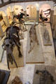 Gallery of Munich Paleontology Museum. Munich, Germany.