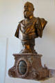 Bronze bust of Prince Regent Luitpold of Bavaria by Wilhelm von Rümann at Bavarian National Museum. Munich, Germany.