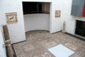 Roman mosaic floor at Bavarian State Archaeological Collection. Munich, Germany.