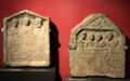 Roman gravestones from Regensburg at Bavarian State Archaeological Collection. Munich, Germany.