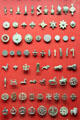 Roman era small amulets & decorations at Bavarian State Archaeological Collection. Munich, Germany.