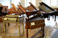 Piano & harpsichord collection at Deutsches Museum. Munich, Germany.