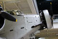 Nose detail of Junkers Ju52/3m airliner at Deutsches Museum. Munich, Germany.