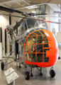 Sikorsky HH-19B helicopter made in Stratford, CT at Deutsches Museum. Munich, Germany.