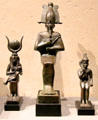 Bronze family of Osiris at Museum Ägyptischer Kunst. Munich, Germany.