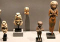 Figures depicting scorned Nubian enemy of Egypt at Museum Ägyptischer Kunst. Munich, Germany.