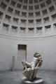 Barberini Faun in gallery room modeled on Roman Pantheon at Glyptothek. Munich, Germany.