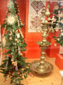 Christmas decorations from Germany at folk art Collection Gertrud Weinhold. Munich, Germany.