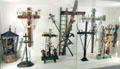 Symbols of the Crucifixion at folk art Collection Gertrud Weinhold. Munich, Germany.