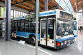 MAN low floor bus NL202 used in Munich at Deutsches Museum Transport Museum. Munich, Germany.