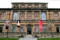 Entrance facade of Alte Pinakothek. Munich, Germany.