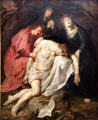 Descent from the Cross painting by Anthony van Dyck at Alte Pinakothek. Munich, Germany.