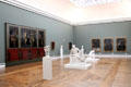 Gallery at Neue Pinakothek. Munich, Germany.