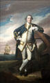 Captain Philemon Pownall portrait by Joshua Reynolds at Neue Pinakothek. Munich, Germany.