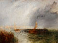 Ostende painting by Joseph Mallord William Turner at Neue Pinakothek. Munich, Germany.