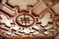 Carved wood ceiling at Augsburg Rathaus. Augsburg, Germany.