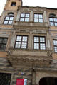 Oriel window on Maximilian Museum in Renaissance town palace. Augsburg, Germany.