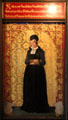 Painting of Martin Luther's wife Katharina von Bora in Reformers Room at Coburg Castle. Coburg, Germany.