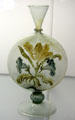 Glass vase from Venice or Venice imitator at Coburg Castle. Coburg, Germany.